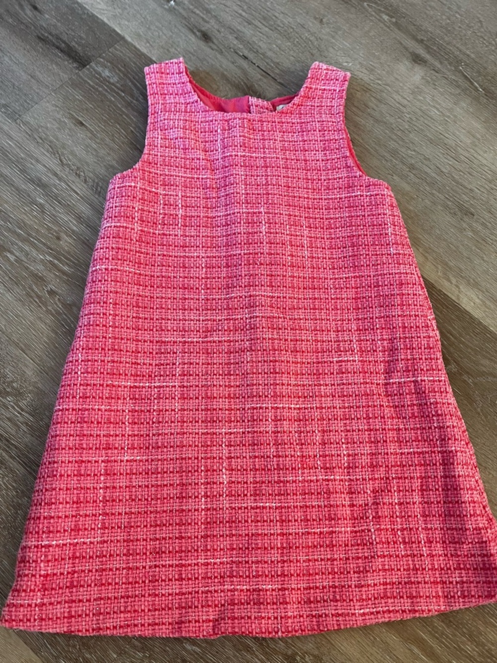 Rachel Zoe Girls' Pink Tweed Shift Dress
